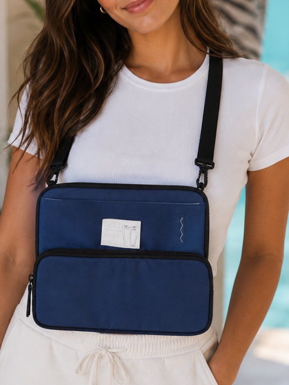Hight case Ground Hard Backpack Royal Blue case